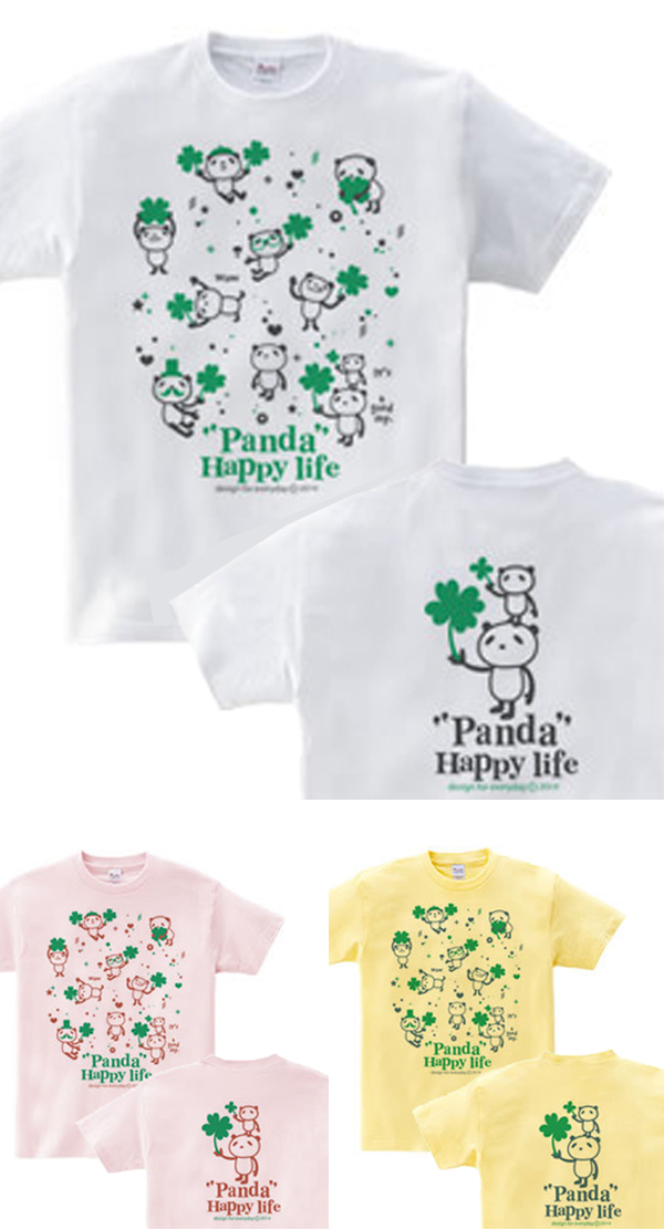 パンダとクローバー _TシャツパンダA柄【前面】×パンダB柄【背面】.jpg