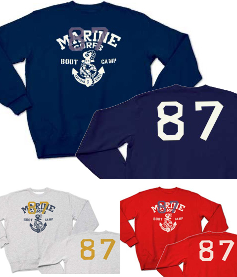 Marine Corps イカリ&ナンバリング_スウェット_トレーナー.jpg