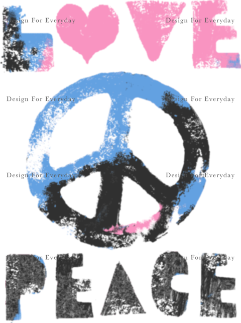 Love Peace グラフィック Design For Everyday