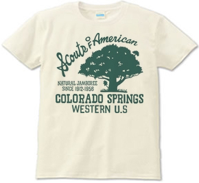 50’s Boy Scouts ロゴ+Tree_Tシャツ_ナチュラル.jpg