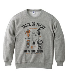 TRICK OR TREAT〜HAPPY HALLOWEEN〜_杢グレー_トレーナー.png